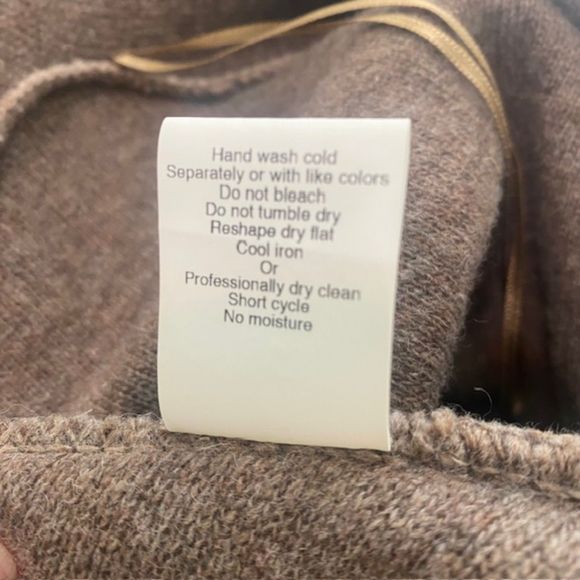 Beautiful Chiaramente Wool Blend Sweater Sz L Made in Italy - Picture 10 of 12